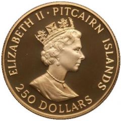 250 Dollars - Elizabeth II HMAV Bounty