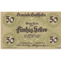 50 Heller Ernsthofen