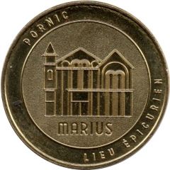 Jeton touristique - Monnaie de Paris - Pornic - Marius - Lieu Epicurien