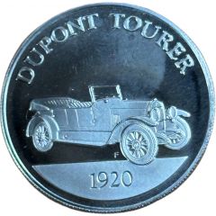 Franklin Mint - Collection of Antique Car Coins - Series 1 Dupont Tourer