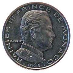 1/2 Franc - Rainier III Trial