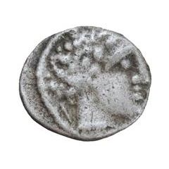 Silver 1 As Male head series II: facing right, with value