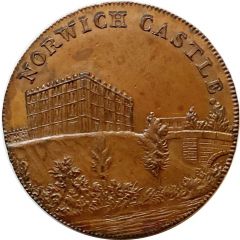 1/2 Penny Norfolk – Norwich / R. Bacon