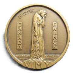 Medal - Vimy Memorial Pilgrimage