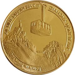 Tourist token - Fonderie Saint Luc - Chamonix Mer de glace, aiguille du midi