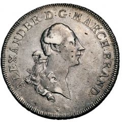 1 Thaler - Christian Frederick Charles Alexander Konventionstaler