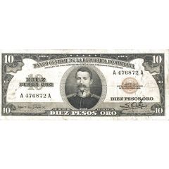 10 pesos Oro