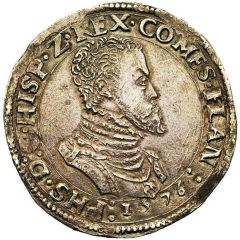 1 Daalder `Philipsdaalder` - Philip II Bust right; PHS