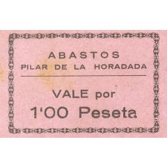 1 Peseta Pilar de la Horadada