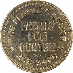 Token - Family Fun Center Waukegan, Illinois