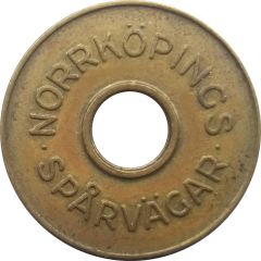 Tram Token - Norrköpings Spårvägar Norrkoping