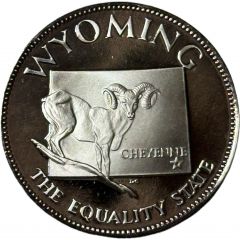 Medal - States of the Union Wyoming