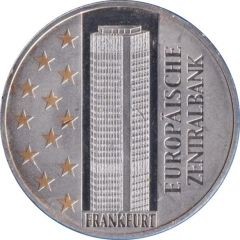 Medal - Central European Bank Frankfurt
