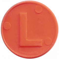 Getränke Pfandmarke orange