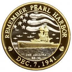 Medal - Remember Pearl Harbor Pearl Harbor, Hawaii