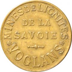 1 franc - Mines de lignites de la Savoie - Voglans [73]