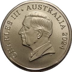 1 Dollar - Charles III 1st Portrait - Dollarbucks, Bluey