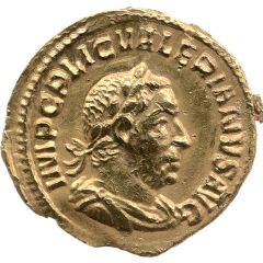 Aureus - Valerianus IOVI CONSERVATORI, Jupiter