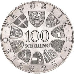 100 Schilling Johann Strauss