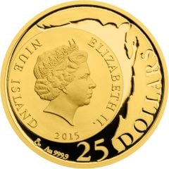 25 Dollars - Elizabeth II Dante Alighieri