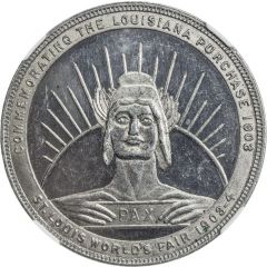 So-called Dollar - Louisiana Purchase Exposition, the `Pax Dollar`