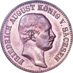 20 Mark - Frederick August III