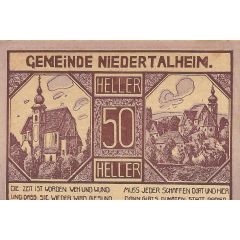 50 Heller Niedertalheim