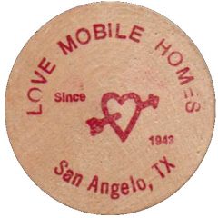Wooden Nickel - Love Mobile Homes
