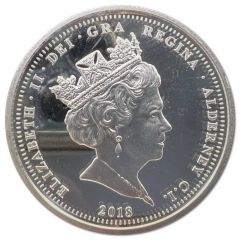 5 Pounds - Elizabeth II Remembrance Day, Silver Proof