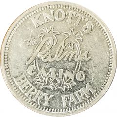 Token - Palms Casino Knott`s Berry Farm