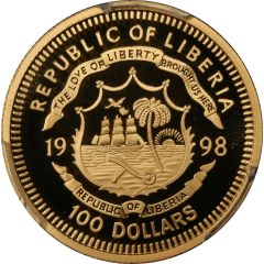 100 Dollars Year of the Tiger; Type III