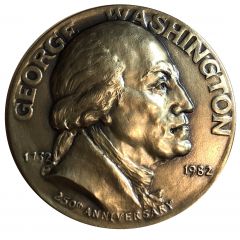 Medal - George Washington 250th Anniversary