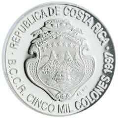 5000 Colones Centennial of the Colon