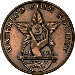 Medal - Waterloo Coin Society Annual Banquet