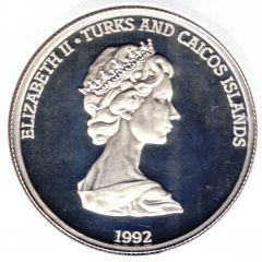 20 Crowns - Elizabeth II Columbus` Voyage Sets Sail