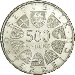 500 Schilling Religious Tolerance