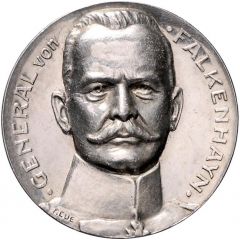 Medal - General von Falkenhayn and the war years of 1914-1915