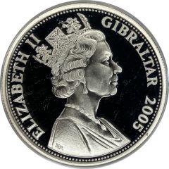 5 Pounds - Elizabeth II The end of world war VE- day