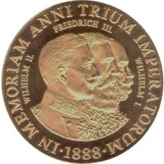 Medal - In Memoriam Anni Trium Imperatorum