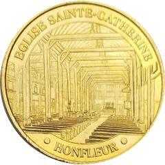 Monnaie de Paris Tourist Token - Honfleur Eglise Sainte-Catherine