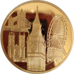 Medal - London Gold color