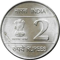 2 Rupees 19th Commonwealth Games - Delhi 2010