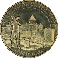 Monnaie de Paris Tourist Token - Château de Castelnaud L`arbalétrier