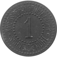 1 Pfennig - Schneidemühl Kriegsgefangenen Lager