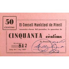 50 Céntimos Pinell de Brai