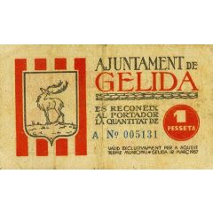 1 Peseta Gelida