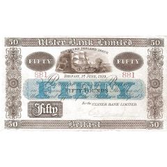 50 Pounds Ulster Bank