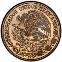 1 Peso Pattern, Morelos, Copper-Nickel
