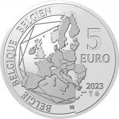 5 Euros Spirou and Fantasio, coloured