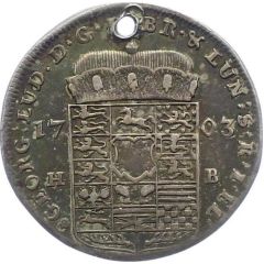 1/4 Thaler - George I
